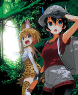 animal_ears kaban kemono_friends serval // 701x850 // 668.0KB