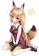 animal_ears kemono_friends kitakitsune tail // 707x1000 // 106.5KB