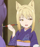 animal_ears fox_ears kiri konohana_kitan // 508x599 // 171.0KB