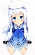 blue_hair chino_kafuu female gochuumon_wa_usagi_desu_ka? loli tagme young // 640x1000 // 574.7KB