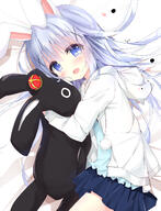 blue_hair chino_kafuu gochuumon_wa_usagi_desu_ka? loli // 1117x1458 // 1.0MB