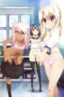 fate fatekaleid female illyasviel_von_einzbern kuro_von_einzbern loli miyu_edelfelt tagme young // 6060x9098 // 3.6MB