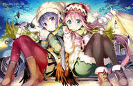 2girls bangs beanie black_legwear black_skirt blue_eyes blue_hair blush boots brown_footwear closed_mouth cloud commentary_request cup drink eyebrows_visible_through_hair female footwear fringe fujima_takuya fur fur-trimmed fur-trimmed_shorts fur_trim green_jacket green_neckwear green_scarf green_shorts ground_vehicle hair_between_eyes hat holding holding_cup holding_mug holding_object jacket kagamihara_nadeshiko long_hair long_sleeves mocochin motor_vehicle motorcycle mug multiple_females night night_sky o outdoors outstretched_arm pantyhose parted_lips pink_hair pixiv_22526 pixiv_68150809 plaid plaid_shirt pleated_skirt purple_eyes red_hat red_headwear red_legwear red_shirt safe scarf scooter shima_rin shirt short_shorts shorts sitting skirt sky smile steam tent twitter_username vehicle very_long_hair vespa violet_eyes white_hat white_headwear white_jacket yuru_camp ゆるキャン 藤真拓哉@4号館ア−03ab // 800x515 // 493.1KB