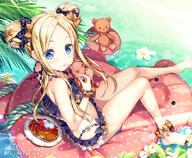 1_female abigail_williams_(fategrand_order) ankle_scrunchie bangs bare_arms bare_legs bare_shoulders barefoot bikini black_bikini blonde_hair blue_eyes blush bow danbooru day double_bun emerald_float fate fatego5000users入り fategrand_order female flower flower_on_liquid food food_on_face forehead fork fujima_takuya hair_bow holding holding_fork innertube legs lolibooru long_hair mature mocochin orange_bow outdoors p parted_bangs pixiv_22526 pixiv_72027021 plate polka_dot polka_dot_bow safe scrunchie side_bun sidelocks sitting smile solo stuffed_animal swimsuit teddy_bear tongue tongue_out very_long_hair water white_flower wrist_scrunchie アビゲイル アビゲイル・ウィリアムズ 水着アビーちゃん 藤真拓哉@4号館ア−03ab 藤真拓哉@お仕事募集中 // 800x657 // 597.2KB