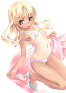 bikini blonde_hair tanline // 849x1200 // 434.5KB