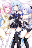 10s 3girls absurd_resolution android armwear art bodysuit bottomwear choker female frame_arms_girl girl_sandwich gloves high_resolution kitagawa_daisuke kuro_(frame_arms_girl) lingerie male materia_(frame_arms_girl) materia_kuro materia_shiro mature non-web_source nude_filter_request official_art robot safe sandwiched shiro_(frame_arms_girl) stylet stylet_(frame_arms_girl) sweat thigh-highs tied_hair topwear // 4086x6103 // 2.8MB