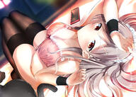 2d anime artwork bra cleavage hiiragi_ringo hiragi_ringo neko original panties pink_eyes portrait questionable thigh-highs underwear yande.re // 5870x4175 // 9.8MB