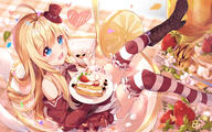 chocolat_(noukome) cleavage clothes_lift footwear garter gothic_lolita heels lolita_fashion nahaki ore_no_nounai_sentakushi_ga_gakuen_love-comedy_wo_zenryoku_de_jama_shiteru questionable skirt skirt_lift thighhighs wet yande.re // 6400x4000 // 17.7MB