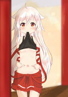 10s absurd_resolution ahoge arm_ribbon belly black_shirt blurry blush breasts brown_eyes chiya chiya! chiya_(urara_meirochou) clothes_lift depth_of_field female hair_between_eyes high_resolution lifted_by_self long_hair looking_at_viewer medium_breasts mouth_hold n-nyatrix navel nyatrix pixiv_14891973 pixiv_60898695 point_of_view pointing red_ribbon red_skirt ribbon sankaku_channel shirt shirt_lift silver_hair skirt small_breasts solo spread_navel standing stomach tank_top tears top_lift underboob urara_meirocho urara_meirochou very_high_resolution very_long_hair young うらら迷路帖 // 2704x3840 // 3.6MB