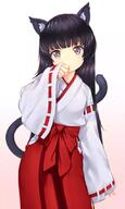 animal_ears miko tail // 640x1070 // 405.7KB