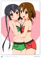 bikini bikini_top errant hirasawa_yui k-on! nakano_azusa safe singerly swimsuit symmetrical_docking yande.re // 2094x3000 // 3.9MB