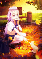 10s 1_female _zero_kara_hajimeru_isekai_seikatsu alternate_costume autumn autumn_leaves bag bench beret black_footwear black_shoes cat ears emilia_(zero) explicit feline female flower footwear hair_flower hair_ornament hat headwear light_particles loafers long_hair mammal neckerchief outside outstretched_arm pack_(zero) pleated_skirt pointy_ears puck_(zero) purple_eyes safe sailor_collar sailor_uniform school_bag school_uniform schoolgirl_uniform serafuku shoes short_sleeves silver_hair skirt squatting sunlight sunset thighhighs tree uniform white_legwear yimn-fletcher // 750x1060 // 1.2MB