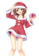 1_female 1girl archway_of_venus ass_visible_through_thighs blush box brown_eyes brown_hair christmas christmas_outfit clip_studio_paint dress female gelbooru gift gluteal_fold hair_ornament hairpin happy hat headwear high_resolution hirasawa_yui jewelry k-on! ribbon safe santa_costume santa_hat short_hair solo standing thighs tomifumi tomisaka123_ritsu-drms かわ唯 ゆいサンタ トミフミ 平沢唯 // 992x1403 // 404.6KB