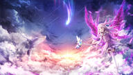 169_aspect_ratio 1_female armwear boots cetacean cloud cloudy_sky comet commentary commentary_request dress elbow_gloves ex_rumia_project explicit fate fategrand_order fatekaleid fatekaleid_liner_prisma_illya feathers female footwear gloves hair_feathers high_resolution holding holding_object holding_wand illyasviel_von_einzbern kaleidostick loli magical_girl magical_ruby magical_sapphire mammal pink_footwear pink_gloves pink_legwear pixiv_12713181 pixiv_67860933 pixiv_id_12713181 prisma_illya prisma_illya_(zwei_form) red_eyes safe sankaku_channel sky solo star_(sky) starry_sky stars thigh_boots thighhighs two_side_up utatanecocoa wallpaper wand whale white_hair young イリヤ イリヤスフィール(プリズマ☆イリヤ) ウタタネ プリズマ☆イリヤ1000users入り ワンダーステラ // 1920x1080 // 2.5MB
