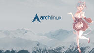 archlinux wallpaper // 1920x1080 // 652.6KB