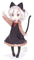 1_female animal_ears animal_tail arm_up bag black_footwear black_legwear black_pantyhose blush blush_stickers capriccio cat_bag cat_ears cat_tail chestnut_mouth danbooru dated dress ears explicit fake_animal_ears female footwear fringe full_body gelbooru girl hair_ornament handbag hood hooded_dress jpeg_artifacts kaburi_chiko legwear long_sleeves mary_janes one_side_up open_mouth original pantyhose paw_hair_ornament red_eyes safe safebooru shoes short_hair shoulder_bag simple_background single sleeves_past_wrists solo source_request standing tail tall_image white_background white_hair // 565x995 // 324.1KB