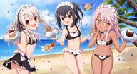07201115 3girls ass asymmetrical_bangs asymmetrical_hair bangs beach bikini black_hair black_skirt blonde_hair blue_sky blush breasts brown_eyes brown_skin cake chloe_von_einzbern choker cloud collarbone commentary_request confetti d danbooru dark_skin day explicit eyebrows_visible_through_hair fangs fate fatekaleid fatekaleid_liner_prisma_illya female food frills gelbooru gradient_eyes group hair_between_eyes hair_ornament hair_scrunchie hairclip hairpin happy hat hat_ribbon headdress high_resolution illyasviel_von_einzbern jewelry kuro_von_einzbern large_filesize loli lolibooru.moe long_hair looking_at_viewer magical_ruby magical_sapphire maid maid_bikini maid_headdress midriff miyu_edelfelt morokoshi_(tekku) multicolored_eyes multiple_females naughty_face navel neck_ribbon o open_mouth orange_eyes outside p palm_tree party_popper pink_eyes pink_hair pixiv_4752647 pixiv_69771334 pixiv_id_4752647 plate point_of_view ponytail questionable red_eyes red_ribbon ribbon safe sankaku_channel school_uniform schoolgirl_uniform scrunchie serafuku shiny shiny_hair short_hair short_sleeves side_ponytail silver_hair skirt sky small_breasts smile stomach sunlight swimsuit tekku tied_hair tongue tongue_out tray tree uniform water white_hair yellow_eyes young イリヤ、クロ、美遊生誕祭2018 モロコシ@お仕事募集中 // 2939x1605 // 5.0MB