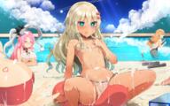 1610_aspect_ratio 3girls aqua_eyes atfbooru.ninja between_legs bikini blonde_hair blue_sky blush braid breasts closed_eyes cloud cloudy_sky collarbone commentary_request contentious_content danbooru enemy_lifebuoy_(kantai_collection) enemy_naval_mine_(kantai_collection) explicit eyebrows eyebrows_visible_through_hair female flat_chest food french_braid grecale_(kantai_collection) hair_between_eyes heart huge_breasts ice_cream italy kantai_collection large_breasts littorio_(kantai_collection) long_hair luigi_di_savoia_duca_degli_abruzzi_(kantai_collection) medium_breasts micro_bikini multiple_females navel papico_(ice_cream) partially_submerged pink_hair pool questionable sankaku_channel shin_(new) shinkaisei-kan sky smile suggestive_fluid swimsuit tan tanned tied_hair torpedo underage white_bikini white_swimsuit young zara_(kantai_collection) // 1152x720 // 976.8KB