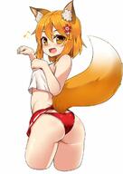 ass female large_ass loli miniskirt senko senko_(sewayaki_kitsune_no_senko-san) sewayaki_kitsune_no_senko-san skirt // 850x1204 // 96.4KB