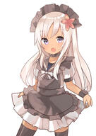 10s 1_female absurd_resolution alternate_costume apron bikini blonde_hair blue_eyes choker clip_studio_paint danbooru dark_skin enmaided explicit female flower hair_flower hair_ornament high_resolution kantai_collection long_hair looking_at_viewer maid natsu_(sinker8c) open_mouth pixiv_12429243 pixiv_59323403 point_of_view ro-500_(kantai_collection) safe sailor_collar sinker8 solo standing swimsuit tan tanned thighhighs very_high_resolution wrist_cuffs なつ ろーちゃん スク水チラ メイドろーちゃん 呂500 母乳ち～ずの夏 // 2150x3035 // 1.8MB
