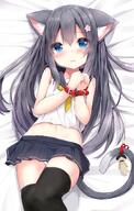 animal_ears tail watashi_ni_tenshi_ga_maiorita! // 880x1384 // 1.4MB