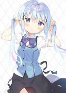 blue_hair chino_kafuu gochiusa gochuumon_wa_usagi_desu_ka? // 627x885 // 131.2KB