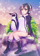10s 1_female animal animal_humanoid avian avian_humanoid bird bird_(birds) black_hair blush boots boulder breasts brown_eyes bushes cloud duo e621 explicit female feral footwear fringe full_body girl grape-kun hair hair_between_eyes headphones high_resolution hululu hululu_(kemono_friends) humanoid humboldt_penguin humboldt_penguin_(kemono_friends) jacket kemono_friends knee_boots looking_away male medium_breasts multicolored_hair neme o open_mouth orange_eyes outside penguin penguin_humanoid pink_hair safe short_hair single sitting sky streaked_hair tail tall_image ねめ // 1000x1414 // 1.5MB