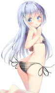 bikini blue_hair chino_kafuu gochiusa gochuumon_wa_usagi_desu_ka? // 880x1500 // 203.5KB