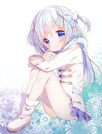 blue_hair chino_kafuu gochiusa gochuumon_wa_usagi_desu_ka? loli // 2894x3800 // 1.6MB