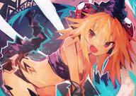 1_female absurd_resolution all_fours bangs bikini black_bikini black_swimsuit blonde_hair character_name fangs female hair_between_eyes hat high_resolution kaamin_(mariarose753) lizard_girl lizard_tail lolibooru.moe looking_at_viewer multicolored multicolored_background multicoloured open_mouth original point_of_view red_eyes safe sankaku_channel sidelocks smile solo swimsuit tail tokage_(kaamin) very_high_resolution // 4093x2894 // 1.7MB