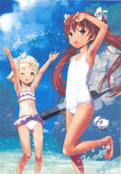 2girls ;d \o absurd_resolution absurdres alternate_costume arm_at_side arm_up armpits arms_up art bangs bangs_pinned_back barefoot beach bikini bikini_skirt blonde_hair blush bow brown_eyes brown_hair child cloud collarbone cosplay costume_switch cropped d day explicit eyebrows_visible_through_hair fang fangs feet feet_out_of_frame female flat_chest frilled_bikini frills from_side garrison_cap green_eyes hair_ornament hair_ribbon hair_tie hairband happy hat hat_removed headwear headwear_removed high_resolution highres holding holding_torpedo horizon i-504_(kantai_collection) i-504_(kantai_collection)_(cosplay) jiji jijis-waifus kantai_collection large_filesize libeccio_(kantai_collection) libeccio_(kantai_collection)_(cosplay) lolibooru.moe long_hair looking_at_viewer luigi_torelli_(kantai_collection) mini_hat multiple_females multiple_girls ocean official_art old_school_swimsuit one-piece_swimsuit one-piece_tan one_eye_closed open_mouth outdoors outside outstretched_arms point_of_view polka_dot polka_dot_bow raised_leg ribbon rock safe sankaku_channel scan school_swimsuit shiny shiny_hair short_hair sky smile splashing standing standing_on_one_leg straight_hair swimsuit tan tan_lines tank_suit third-party_edit tied_hair toes torpedo tree twin_tails twintails very_high_resolution water wet white_bikini white_bow white_hairband white_headwear white_school_swimsuit white_swimsuit white_tank_suit young // 2614x3733 // 5.7MB