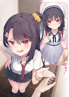 jc original original_character sailor_dress tokunocin いつなんでこうなった？_jcデビュー？ 妹 徳之ゆいか // 707x1000 // 599.2KB