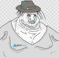 archlinux meme // 512x501 // 68.1KB