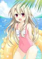 beach fate fatekaleid illyasviel_von_einzbern swimsuit // 707x1000 // 185.7KB