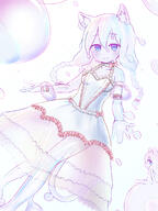 2girls 6 alien_girl animal_ear_fluff animal_ears animal_tail bare_shoulders blue_eyes blue_hair blue_skin braid bubble cat_ears cat_tail closed_mouth colored_skin commentary_request commission curss curss0529 dress ears eye_contact eyes face facial_expression feet_out_of_frame female hair_between_eyes high_resolution highres looking_at_another looking_at_viewer monster_girl multicolored multicolored_hair multicolored_skin multiple_females multiple_girls original pink_hair pink_skin point_of_view puffy_short_sleeves puffy_sleeves safe see-through see-through_dress see-through_sleeves short short_sleeves shoulders simple_background skeb_commission sleeves slime_girl slimegirl smile soap_bubbles solo_focus tail twin_braids white_background white_dress きゅれす スケブまとめ // 1592x2119 // 2.0MB