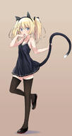 1_female abe_kanari animal_ears animal_tail averykeyyear bare_shoulders bent_knee_(knees) black_legwear black_thighhighs blonde_hair blue_eyes blush bodily_fluids cat_ears cat_tail danbooru doodle dress ears eyes fake_animal_ears female frills fringe girl hair hair_ornament hair_ribbon hair_tie hairband high_resolution legwear light_erotic loli long_hair looking_away mature messy_hair o open_mouth original original_character pixiv_2816762 pixiv_37463462 ribbon ribbon_(ribbons) safe saliva see-through shadow shoes simple_background single solo sundress tail tall_image thighhighs tied_hair twintails young zettai_ryouiki らくがき 阿部かなり // 900x1690 // 336.4KB