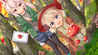 2_girls 2d 2girls alternate_costume ame. amedamahitotubu animated anime anime_girls artwork asian ayanami_(azur_lane) azur_lane bangs basket black_legwear black_pantyhose blonde_hair blue_footwear blue_shorts blush boots bow brown_eyes brown_shirt brown_vest commentary_request danbooru day digital_media dutch_angle ears eyebrows eyebrows_visible_through_hair eyes female fly_agaric footwear forest fringe gelbooru girl green_jacket grey_shirt hair hair_between_eyes hair_bow hair_tie hat headgear high_resolution highres holding jacket japanese japanese_animation junk_tag legwear legwear_under_shorts light_brown_hair long_hair looking_at_viewer moss multiple_females multiple_girls mushroom mushroom_(mushrooms) nature o open_clothes open_jacket open_mouth outdoors outside pantyhose parted_lips plant_(plants) pointy_ears ponytail portrait purple_eyes red_eyes robot_ears safe shirt short_hair short_shorts shorts standing_position tablet_pc tied_hair tree tree_(trees) vest wide_image z23_(azur_lane) あめ。＠お仕事募集中 アズレン秋イラコン キノコ狩り。 ニーミ ベニテングタケ 綾波 // 2000x1125 // 1.5MB