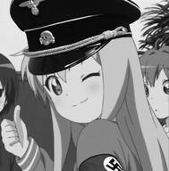 military_uniform swastika yuru_yuri // 798x809 // 94.8KB