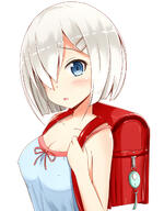 breasts hamakaze kantai_collection oppai_loli school_bag tonbi12 ろり浜風は小さな頃からお胸が大きかったんだと思うヾ(_ﾟ∀ﾟ)ﾉ シンスイカッコカリ 乳風 相川りょう 私服艦娘 防犯ブザー // 1000x1284 // 761.2KB