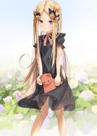 1_female 1girl abigail_williams_(fategrand_order) abigail_williams_(fate_grand_order) bangs black_bow black_dress blonde_hair blue_eyes bow breasts closed_mouth dress eyes face facial_expression fate fategrand_order fate_(series) fate_grand_order female forehead hair hair_bow hair_ornament lolibooru.moe long_hair long_sleeves multiple_bows orange_bow parted_bangs polka_dot polka_dot_bow ribbed_dress safe sakazakinchan sankaku_channel sleeves_past_fingers sleeves_past_wrists small_breasts smile stuffed_animal stuffed_toy teddy_bear アビゲイル アビゲイル(fate) アビーちゃん 坂崎 // 838x1170 // 640.7KB