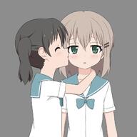 www.pixiv.netmember_illust.php?mode=medium&illust_id=45834824 10s 2girls ami_(ammy33) ammy33 brown_hair clothing eyes female green_eyes hair_clip hair_ornament hairclip high_resolution kiss kuraue_hinata lesbian multiple_females pixiv_45834824 pixiv_6059908 safe school_uniform uniform yama_no_susume yukimura_aoi yuri あおひな あみ ちゅう~ // 1596x1596 // 452.6KB