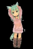 1_female 1girl animal_ears animal_tail arms_raised_up arms_up bodily_fluids boots cat_ears cat_tail clothing commentary_request dress ears eyes female female_focus female_only footwear full-length_portrait full_body green_eyes green_hair hair hands_on_head hands_on_own_head loli long_hair matching_haireyes original pappii pappii_(paprika_shikiso) paprika_shikiso safe simple_background solo solo_female standing standing_position tagme tail tears transparent_background young // 680x1000 // 346.9KB