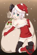 1_female 1girl aqua_eyes armwear bare_shoulders black_hair_ornament black_hairband black_legwear blush bodily_fluids boots christmas christmas_outfit commentary_request elbow_gloves explicit female female_focus footwear gloves gradient gradient_background hair hair_ornament hairband hat headwear high_resolution highres kneeling konpaku_youmu legwear looking_at_viewer muku_(muku-coffee) pixiv_32240016 point_of_view sack safe sankaku_channel santa_costume santa_hat short_hair shoulders silver_hair simple_background solo tears thigh-highs thighhighs touhou あうう… みょん むく 東方クリスマス // 1181x1748 // 749.3KB