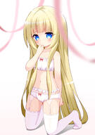 1_female 1girl absurd_resolution absurdres arm_behind_back bangs blonde_hair blue_eyes blunt_bangs blush bow bow_panties bra breasts covering covering_mouth eyes female garter_belt garter_straps hair hand_to_own_mouth high_resolution highres kneeling legwear loli lolibooru.moe long_hair mogura2009 navel no_shoes original panties pantsu questionable simple_background small_breasts solo stomach thighhighs thighs underwear underwear_only white_background white_bra white_legwear white_panties white_pantsu white_underwear // 2079x2953 // 632.2KB