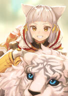 1_female 1girl absurd_resolution absurdres animal_ears bangs blunt_bangs blurry blurry_background bodysuit bottomwear brown_eyes byakko_(xenoblade) cat_ears child clothing contentious_content danbooru depth_of_field doujinshi dromarch_(xenoblade) ears eyes face facial_expression facial_mark feline female gelbooru grin hair hair_ornament hair_ribbon high_resolution highres kawakami_rokkaku loli looking_at_viewer mammal nekomimi nia_(xenoblade) nintendo niyah point_of_view ribbon safe safebooru sankaku sankaku_channel silver_hair smile solo tiger topwear very_high_resolution white_hair xeno_(series) xenoblade xenoblade_(series) xenoblade_2 xenoblade_chronicles_(series) xenoblade_chronicles_2 yellow_bodysuit yellow_ribbon young // 1881x2656 // 2.7MB