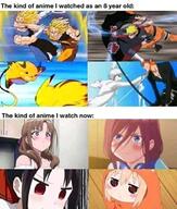 anime_watched_as_8_years_old anime_watched_now meme // 640x752 // 87.2KB
