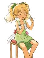 1 1_female 2d_art barefoot blonde_hair closed_eyes dress eyes_closed feet female hair jewel_pet jewelpet jewelpet_(series) jewelpet_tinkle jewelpet_twinkle kenzen kmb long_hair miria_marigold_mackenzie nyama pinei2007 pixiv_19813599 safe solo stool sundress tail tied_hair twintails ジュエルペット300users入り ジュエルペットてぃんくる☆ ミリア 完全無欠の美少女 手うちわ 最近のkmb // 790x1052 // 79.6KB