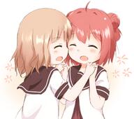 2girls 3 ^_^ ahoge akaza_akari araki495 atfbooru.ninja blonde_hair booru closed_eyes clothing d double_bun dress explicit face facial_expression female final_fantasy final_fantasy_xiv hair loli lolibooru.moe mahou_shoujo_madoka_magica multiple_females multiple_girls nanamori_school_uniform oomuro_sakurako open_mouth pixiv_53331058 pixiv_89056 red_hair safe sailor_dress sailor_uniform school_uniform schoolgirl_uniform serafuku short short_hair short_sleeves sleeves smile square_enix uniform young yuru_yuri ついったーまとめ1 理紅 // 700x618 // 291.0KB