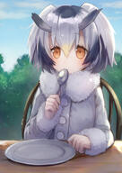 1000users入り 13 500users入り abigail_williams_(fategrand_order) blush brown_eyes fate fategrand_order female fringe fur fur_trim girl grey_hair hair_between_eyes honey0x0x0 ib kemono_friends looking_away multicolored_hair northern_white-faced_owl_(kemono_friends) plate sakana sakana@お仕事募集中 short_hair single sitting spoon suzumori_uina tall_image twintails two-tone_hair 版権まとめ // 826x1169 // 700.8KB