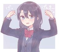 1_female 1girl absurd_resolution absurdres adachi_sakura adachi_to_shimamura arms_raised_up arms_up bangs black_cardigan black_hair black_jacket blazer blue_eyes blush bodily_fluids bow cardigan clothing collar collared_shirt d dress_shirt eyebrows eyebrows_visible_through_hair eyes face facial_expression female flexing genki hair hair_between_eyes high_resolution highres jacket long_hair long_sleeves looking_at_viewer open_blazer open_clothes open_jacket open_mouth pose red_bow safe school_uniform shirt smile solo sorimachi-doufu sweat translation_request uniform upper_body white_shirt // 4109x3624 // 1.1MB